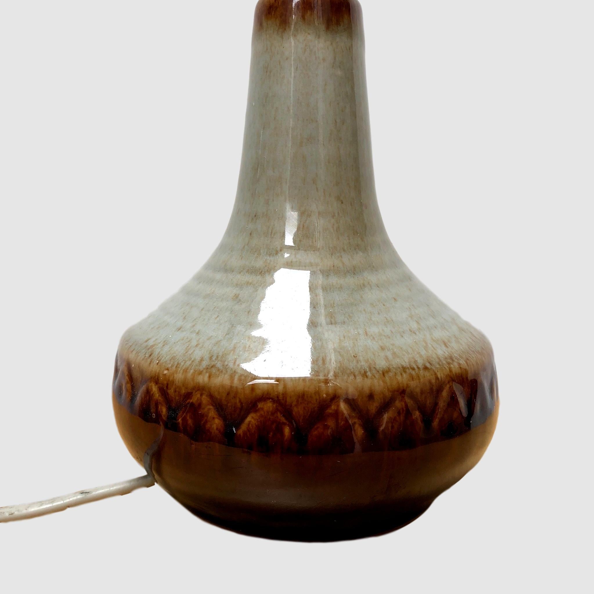 Mid-Century Modern Søholm Stentøj, Small Danish Ceramic Lamp For Sale