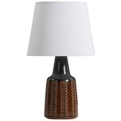 Søholm Stentøj, Table Lamp, Stoneware, Bornholm, Denmark, 1960s