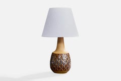 Søholm Stentøj, Table Lamp, Stoneware, Denmark, 1960s