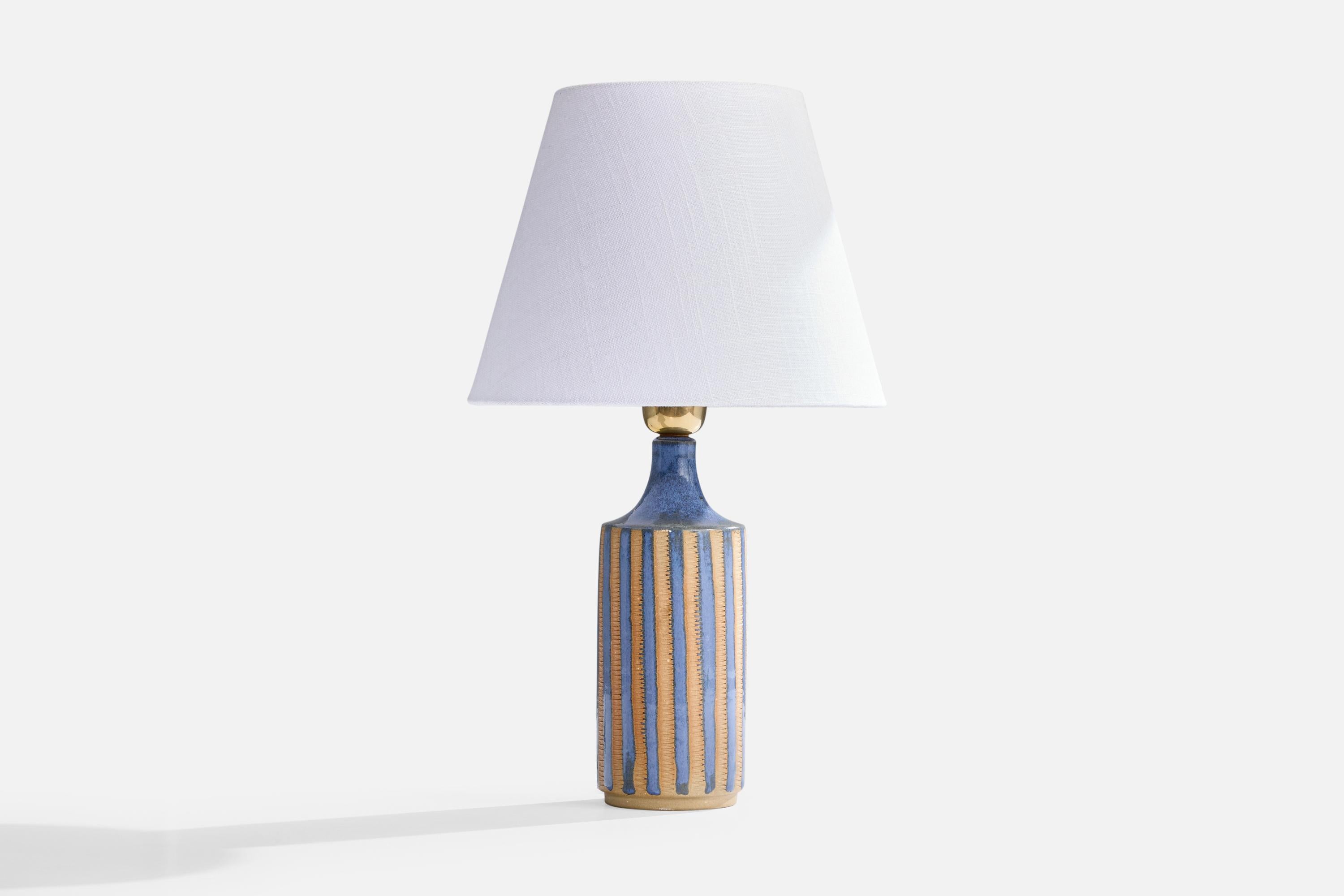 Mid-Century moderno Søholm Stentøj, Lampada da tavolo, Gres, Danimarca, anni '60 in vendita