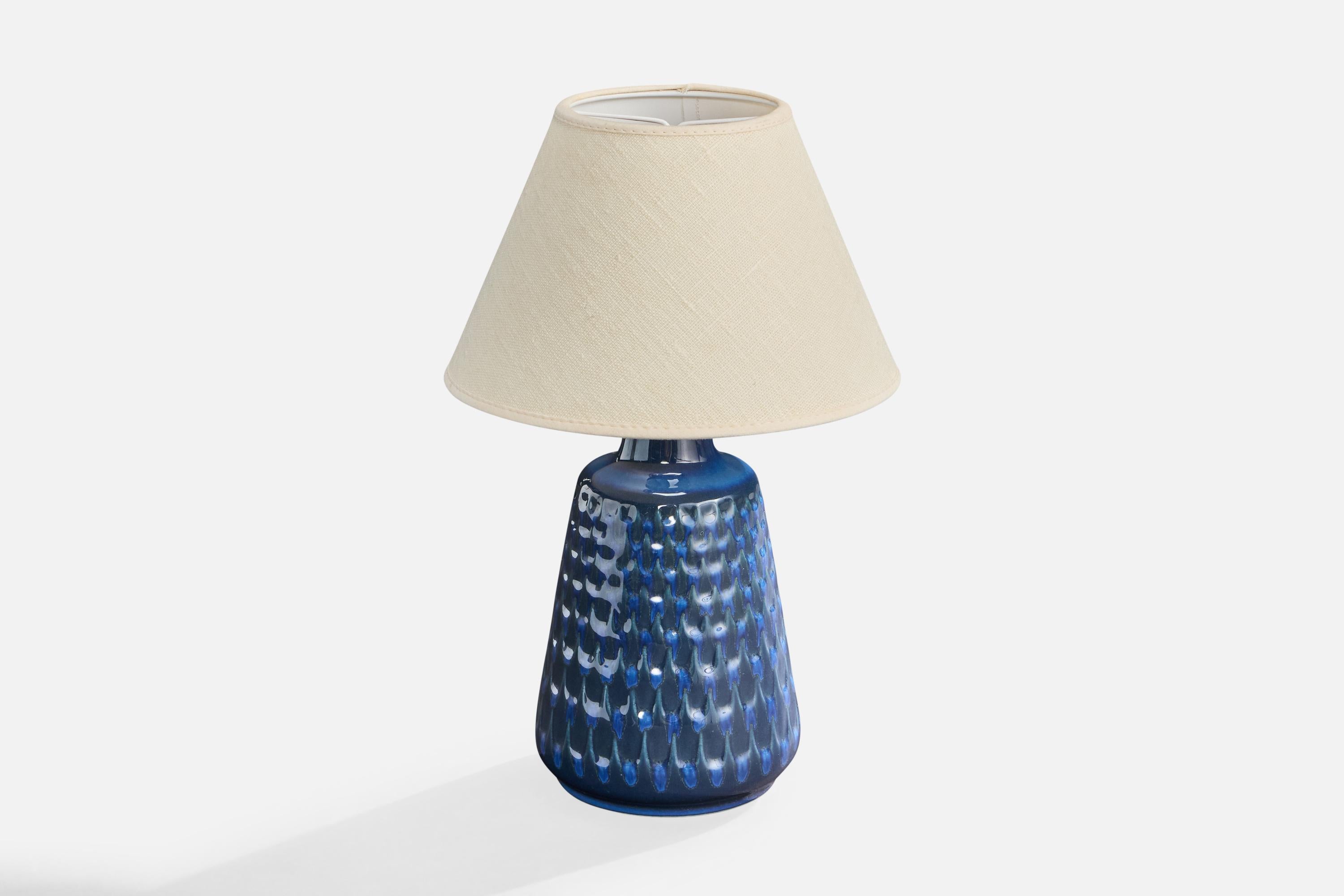 Mid-Century Modern Søholm Stentøj, Table Lamp, Stoneware, Denmark, 1960s For Sale