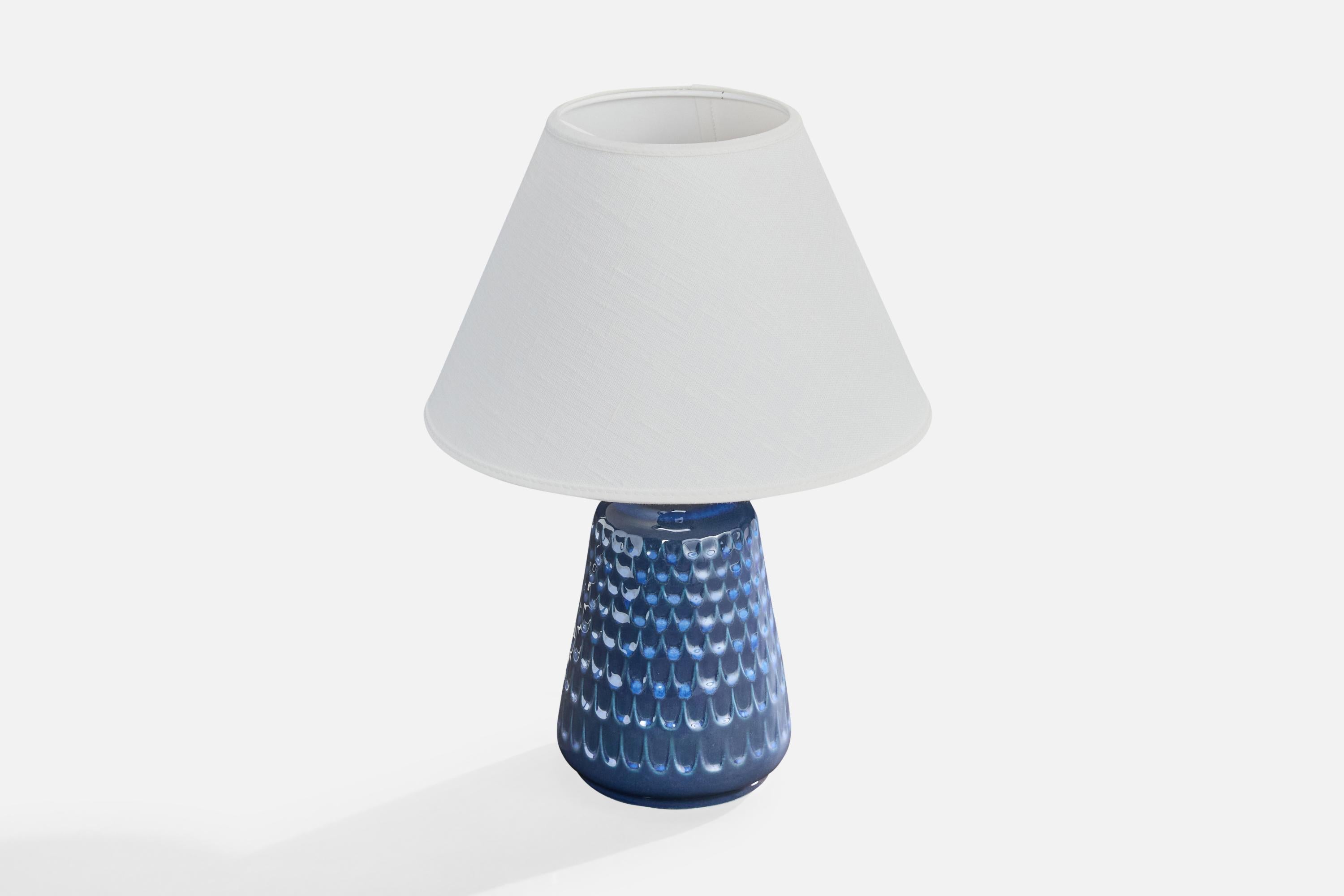 Mid-Century Modern Søholm Stentøj, Table Lamp, Stoneware, Denmark, 1960s For Sale