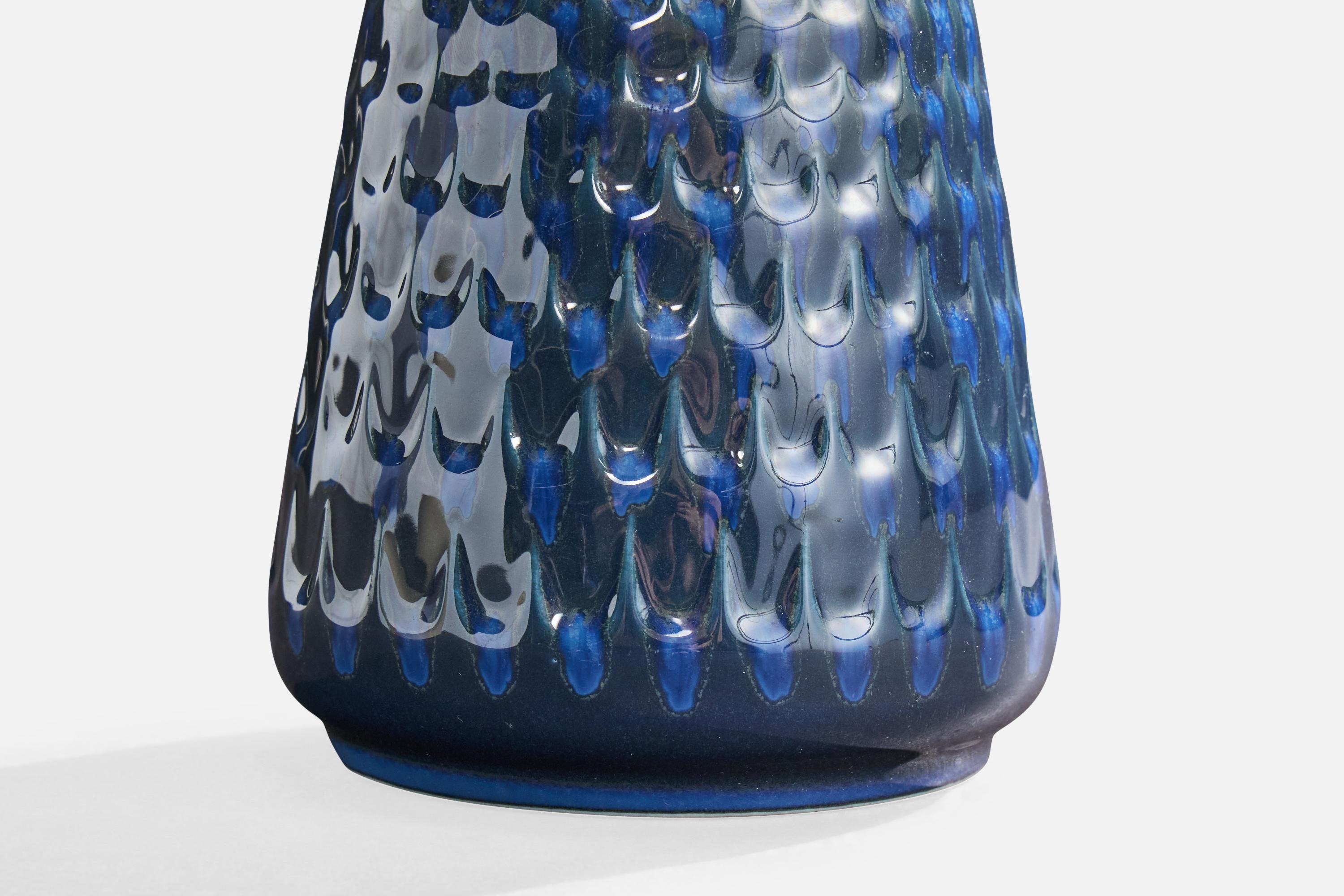 Søholm Stentøj, Table Lamp, Stoneware, Denmark, 1960s For Sale 1