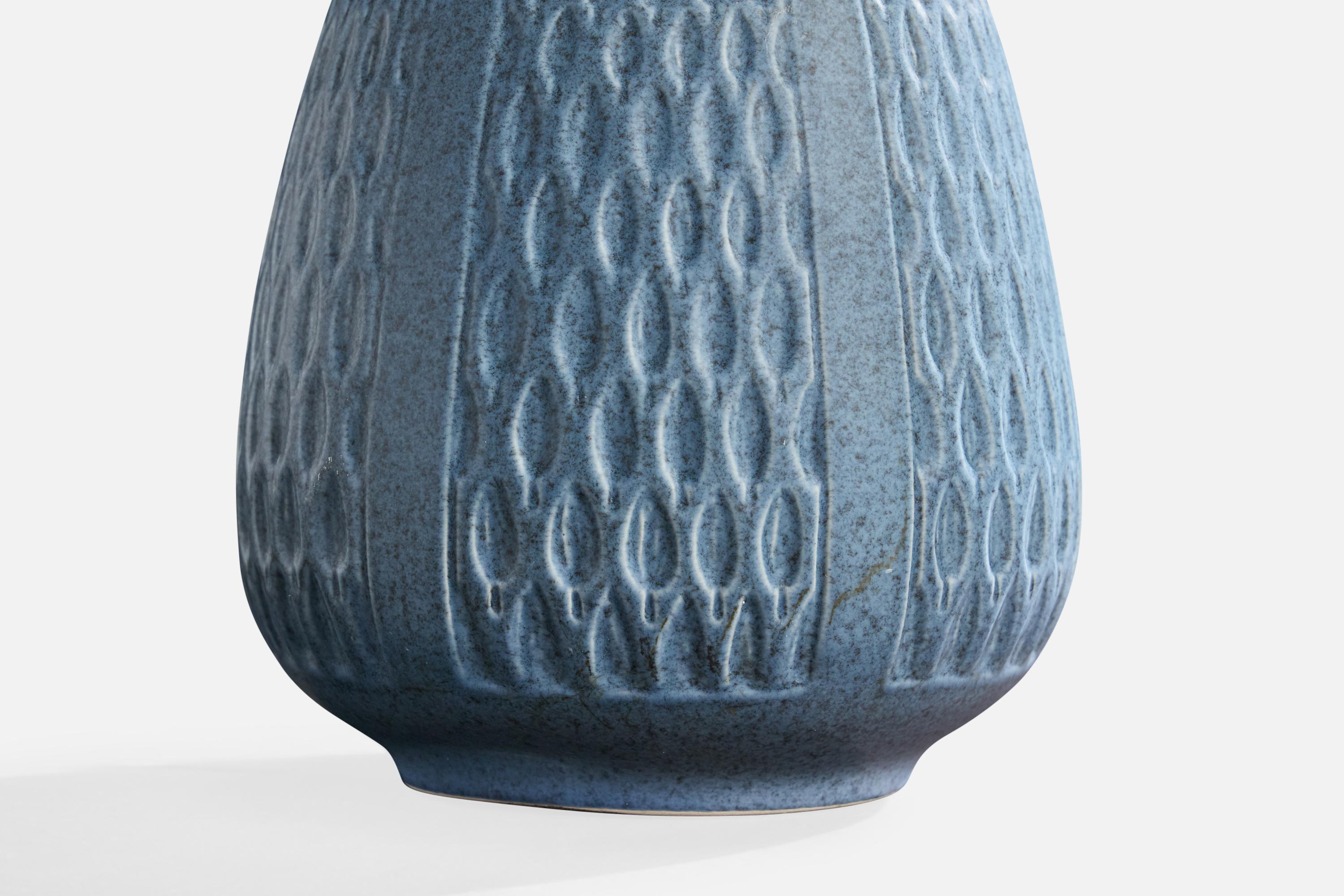 Søholm Stentøj, Table Lamp, Stoneware, Denmark, 1960s For Sale 1