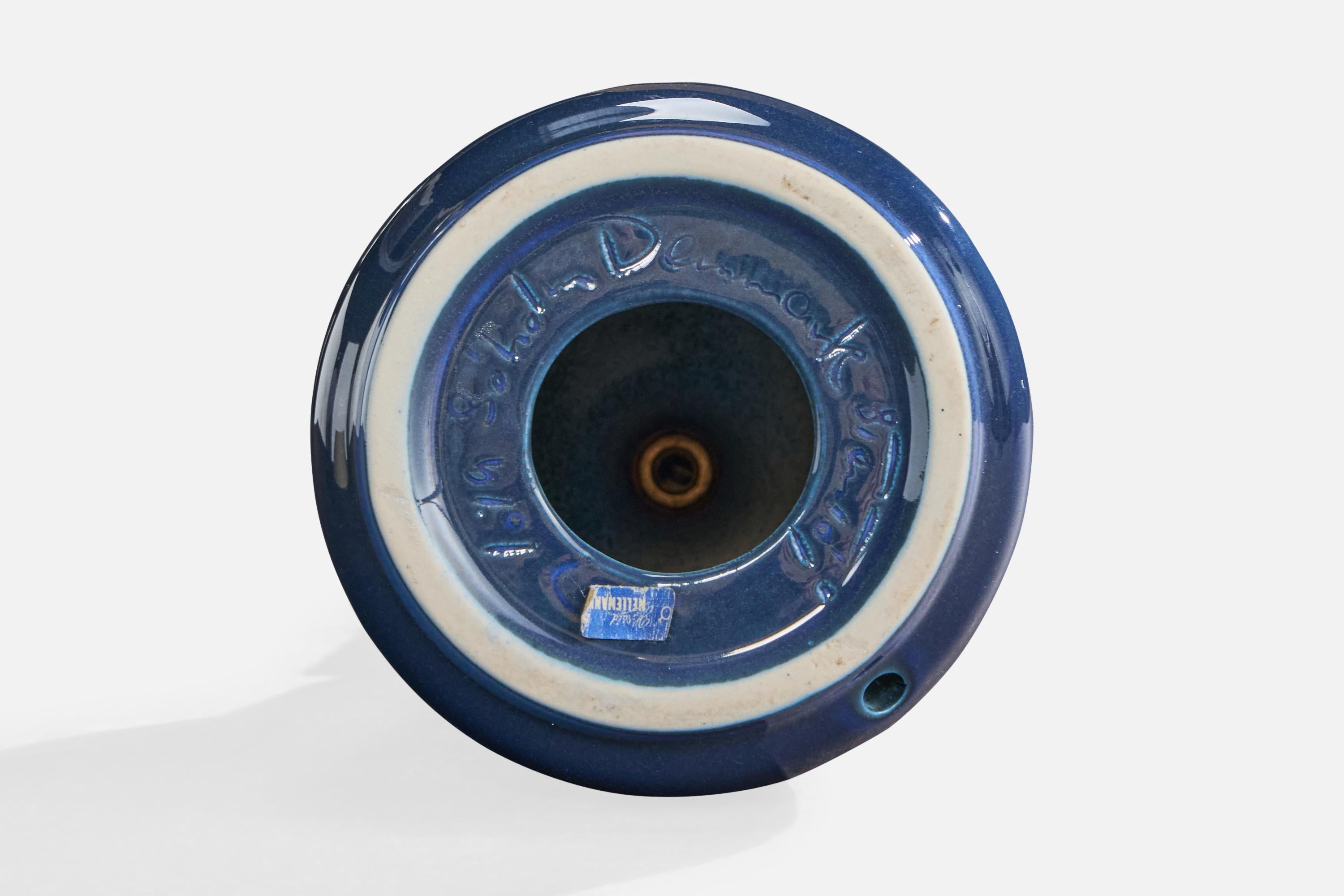 Søholm Stentøj, Table Lamp, Stoneware, Denmark, 1960s For Sale 2