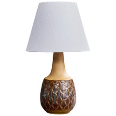 Søholm Stentøj, Table Lamp, Stoneware, Denmark, 1960s