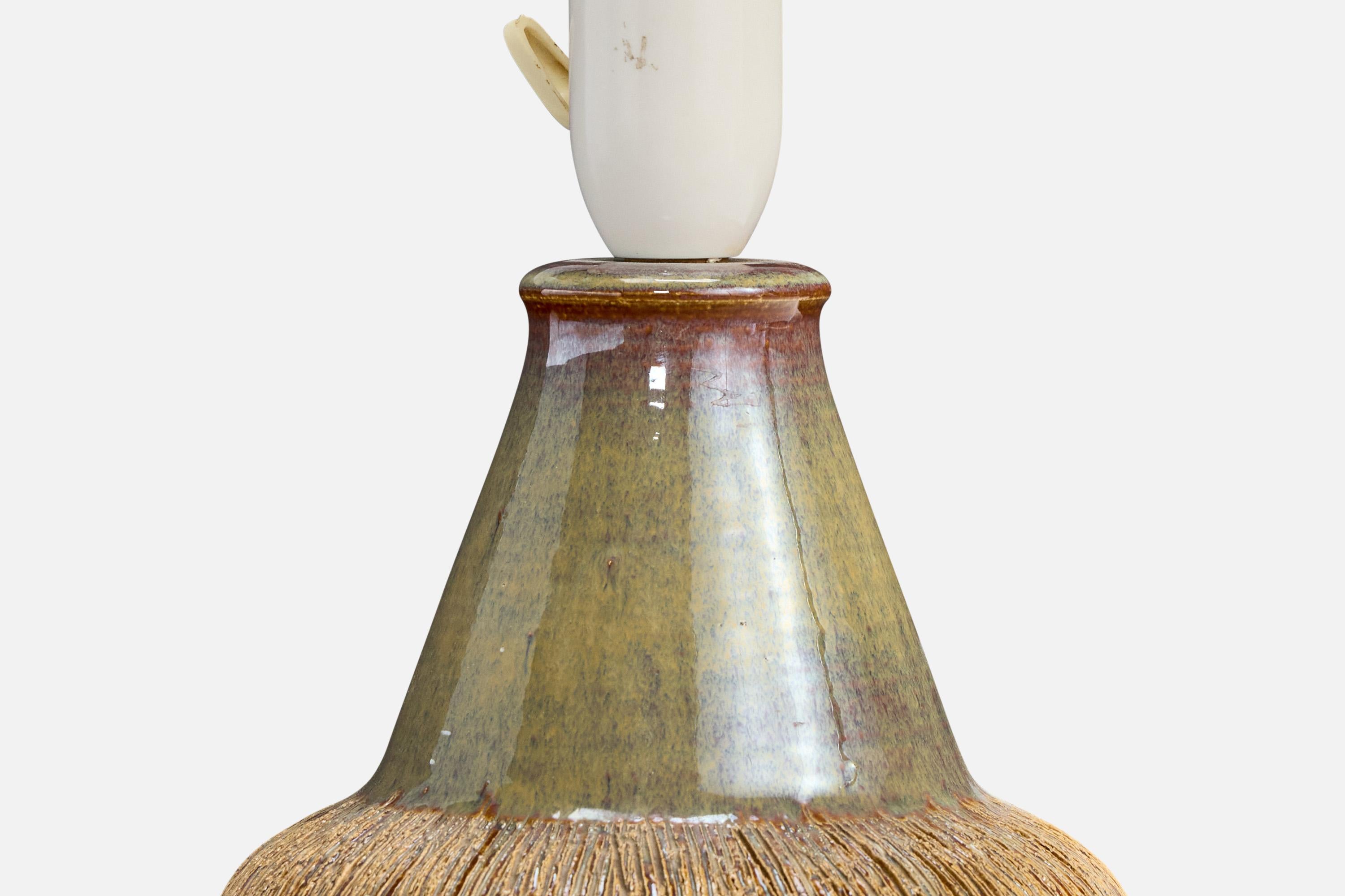 Søholm Stentøj, Lámparas de mesa, Gres, Dinamarca, Década de 1960 mediados del siglo XX en venta