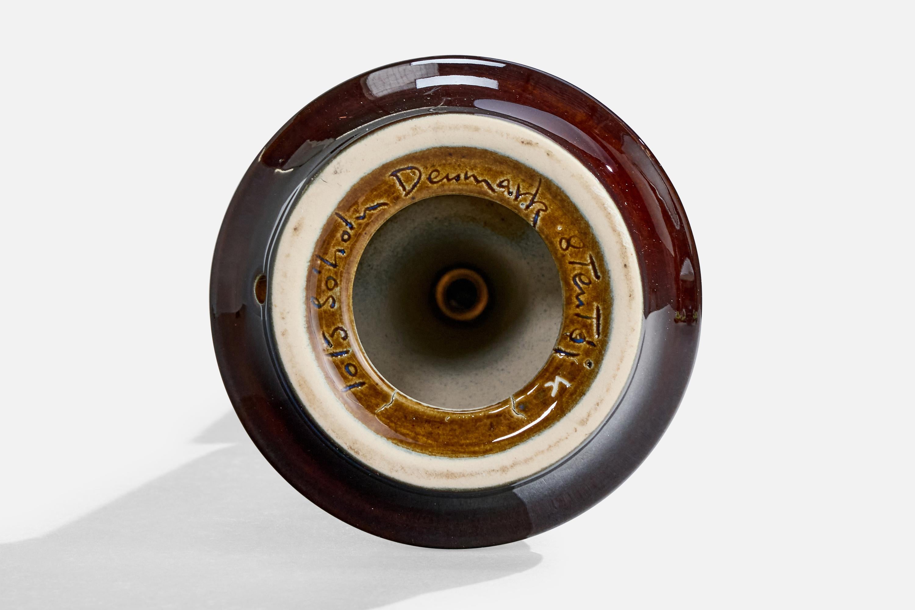 Søholm Stentøj, lampes de table, grès, Danemark, années 1960 en vente 1
