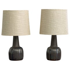 Søholm Stentøj, Table Lamps, Stoneware, Denmark, 1960s