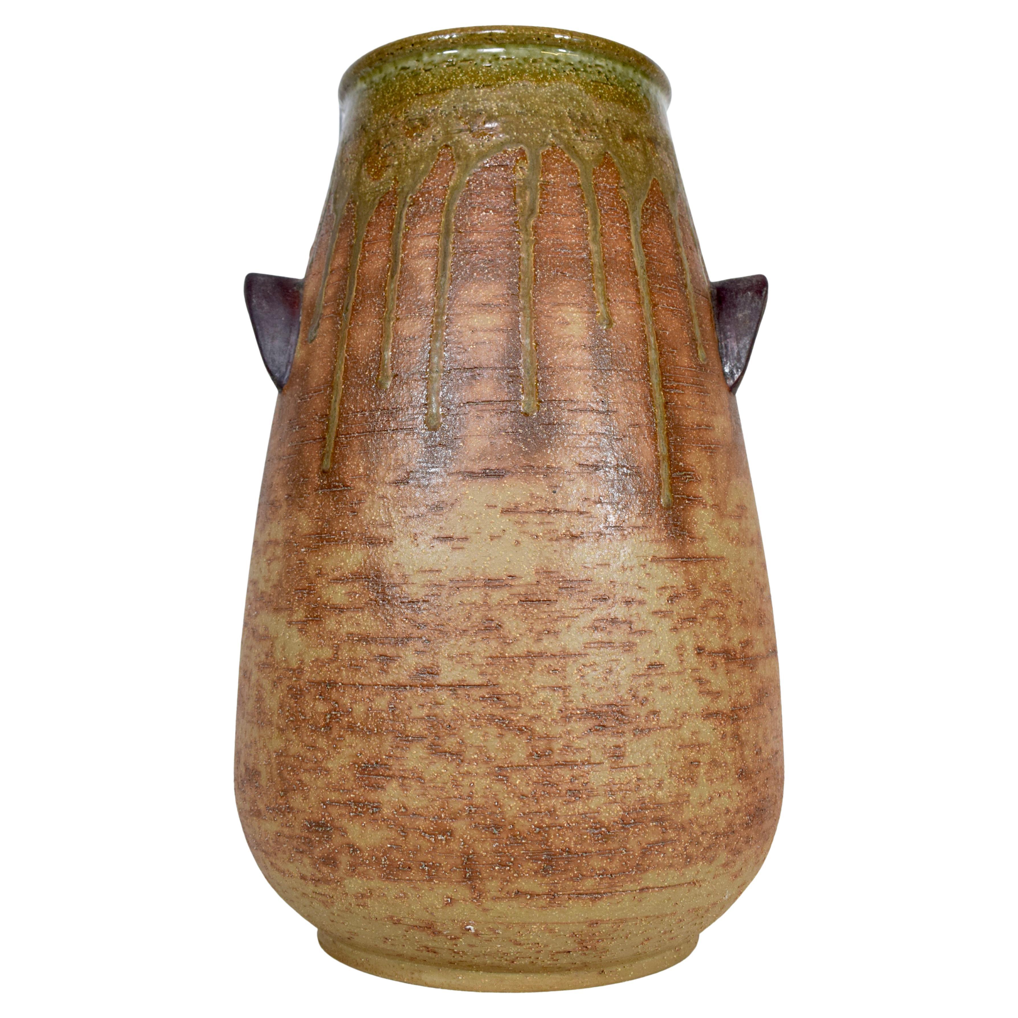 Søholm Stentøj, Umbrella Stand or Large Vase, Bornholm, Denmark, 1950s For Sale