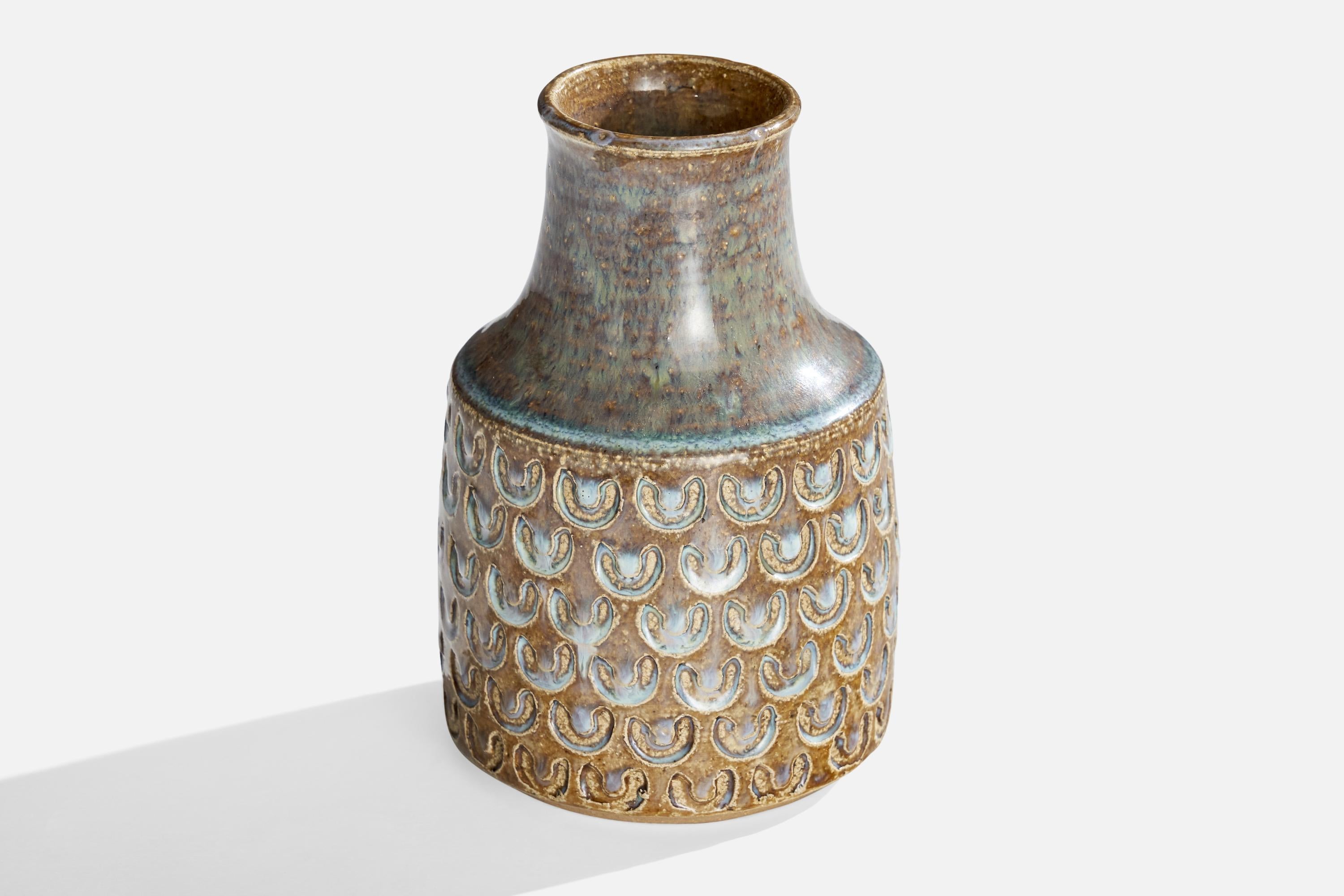 Scandinavo moderno Søholm Stentøj, Vaso, Gres, Danimarca, anni '60 in vendita