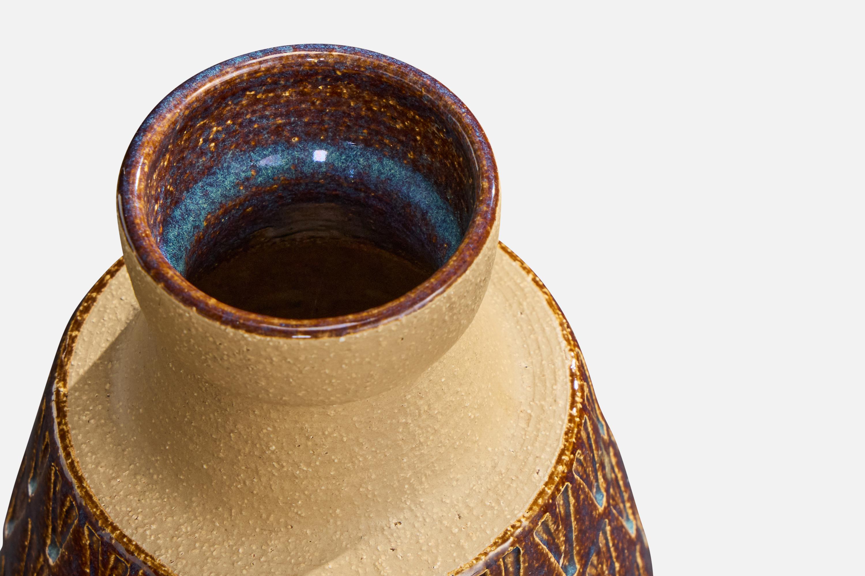 Danois Søholm Stentøj, vase, grès, Danemark, années 1960 en vente