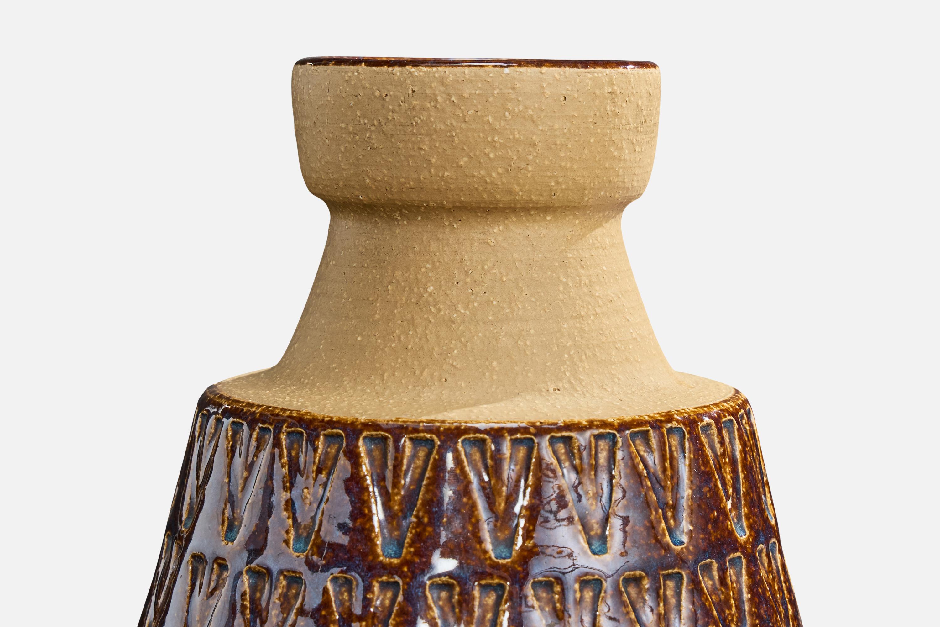 Søholm Stentøj, vase, grès, Danemark, années 1960 Bon état - En vente à High Point, NC