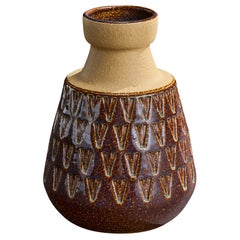 Søholm Stentøj, Vase, Stoneware, Denmark, 1960s