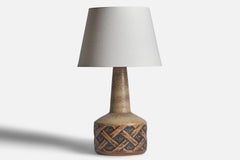 Søholm, Table Lamp, Stoneware, Denmark, 1960s