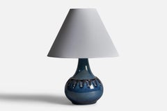 Søholm, Table Lamp, Stoneware, Denmark, 1960s