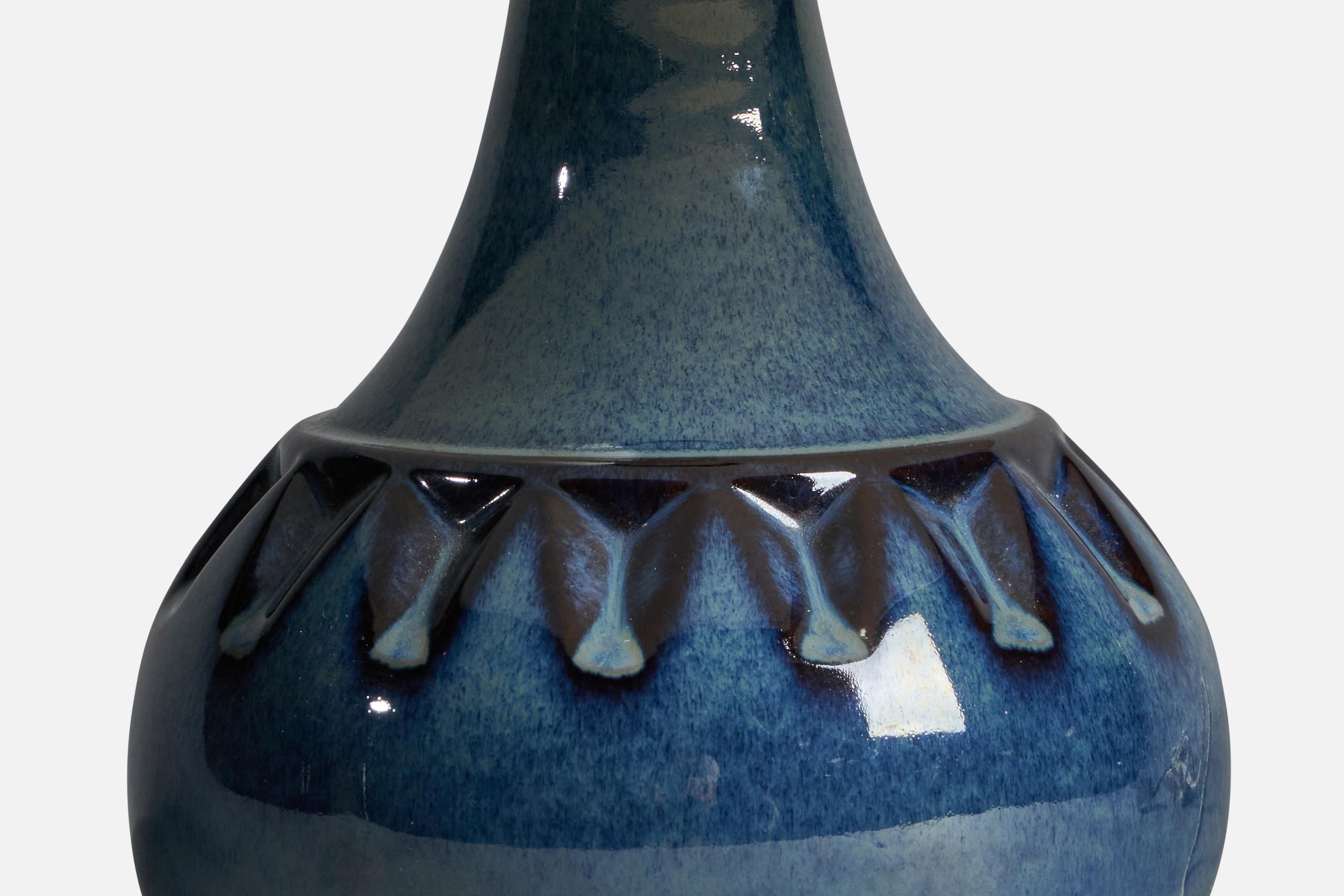 Mid-20th Century Søholm, Table Lamp, Stoneware, Denmark, 1960s For Sale