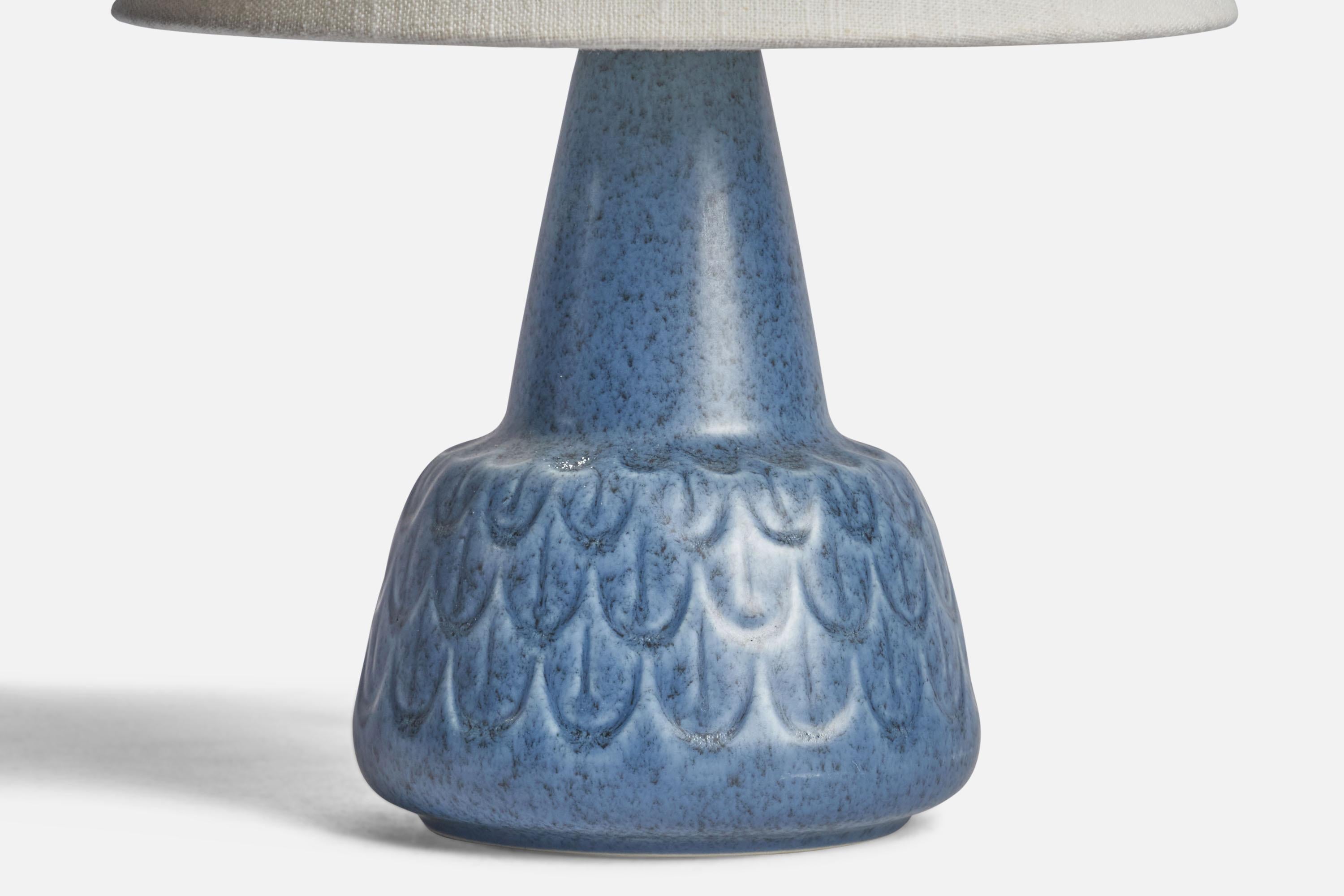 Søholm, Table Lamp, Stoneware, Denmark, 1960s In Good Condition For Sale In High Point, NC