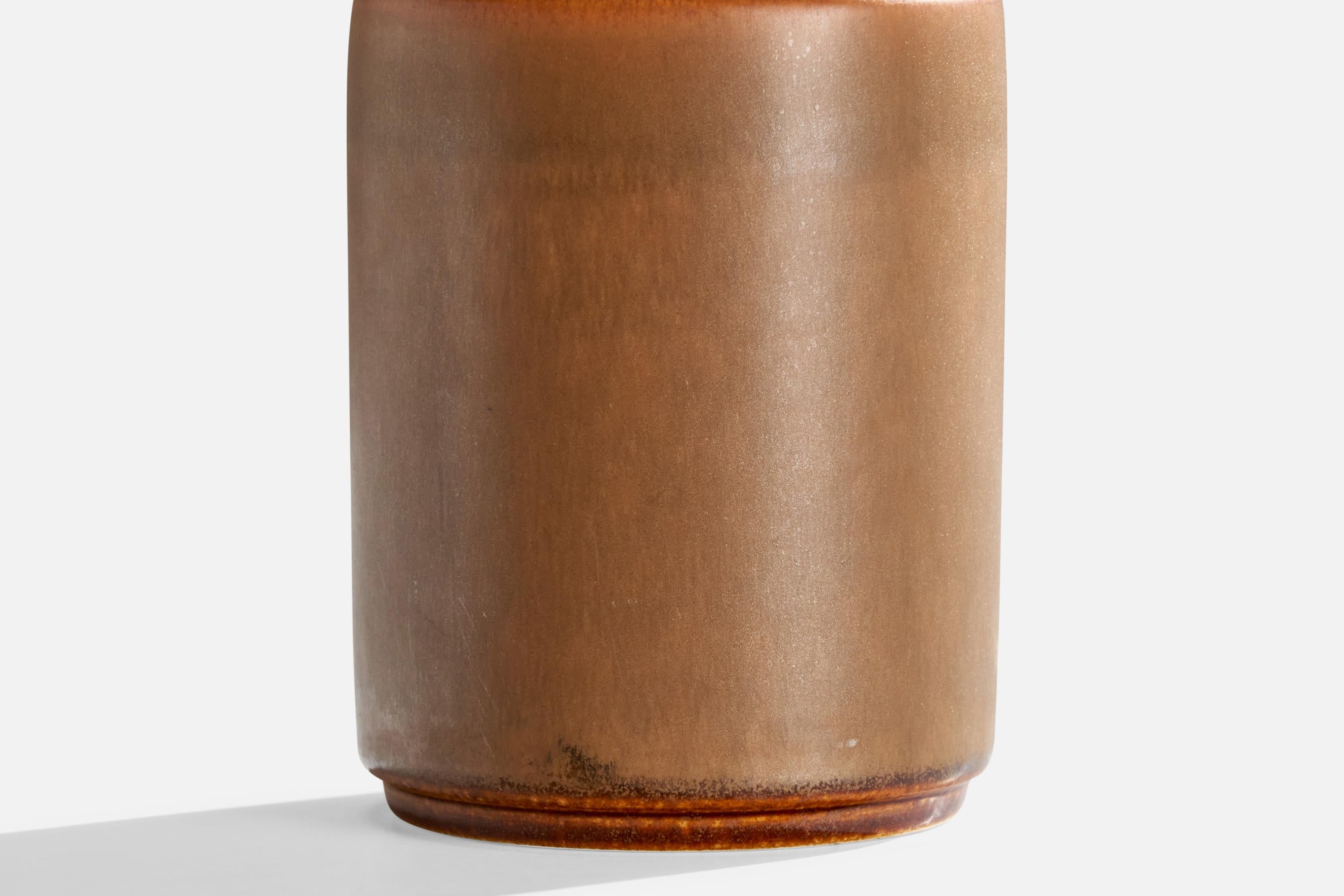 Mid-20th Century Søholm, Table Lamp, Stoneware, Denmark, 1960s For Sale
