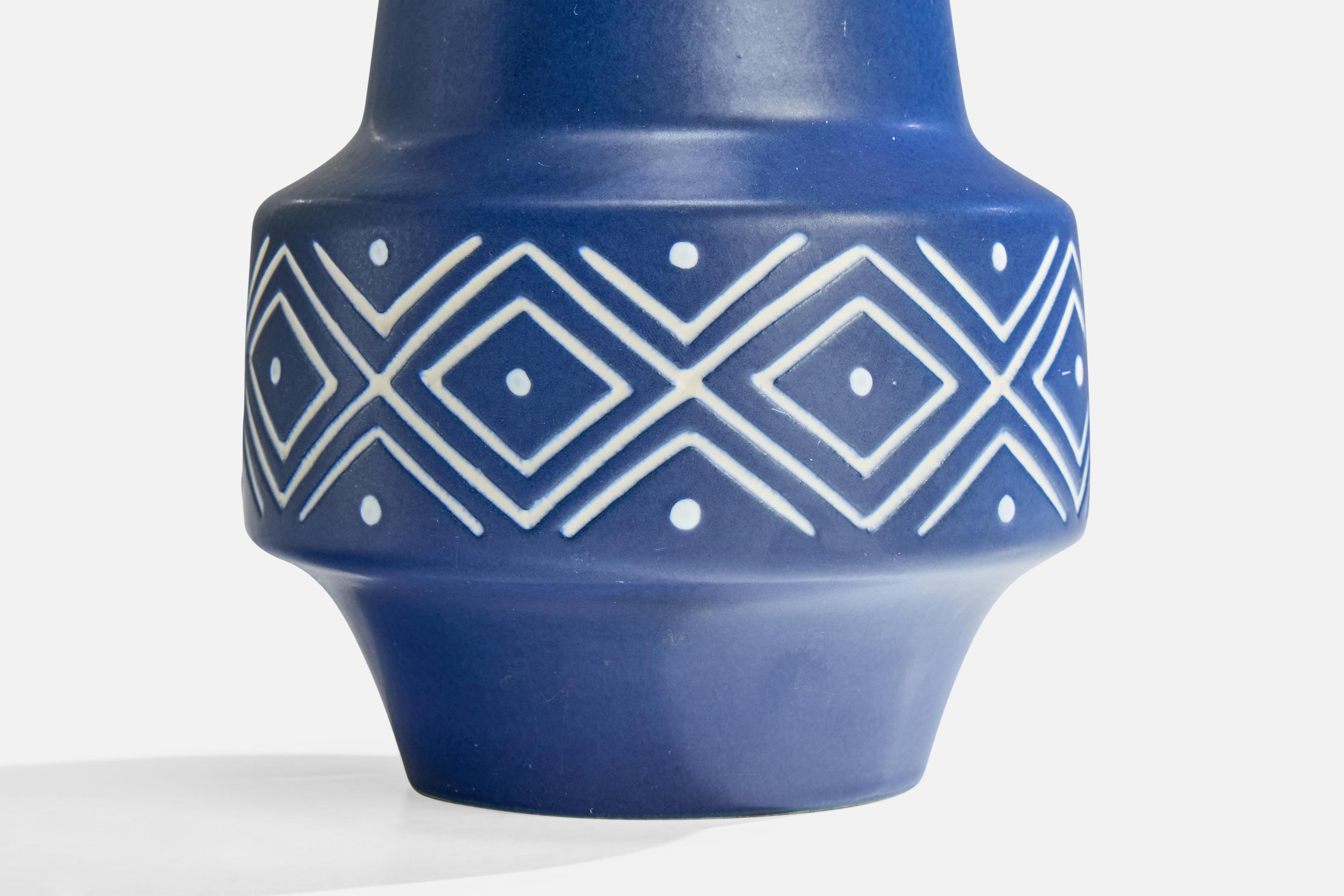 Mid-20th Century Søholm, Table Lamp, Stoneware, Denmark, 1960s For Sale