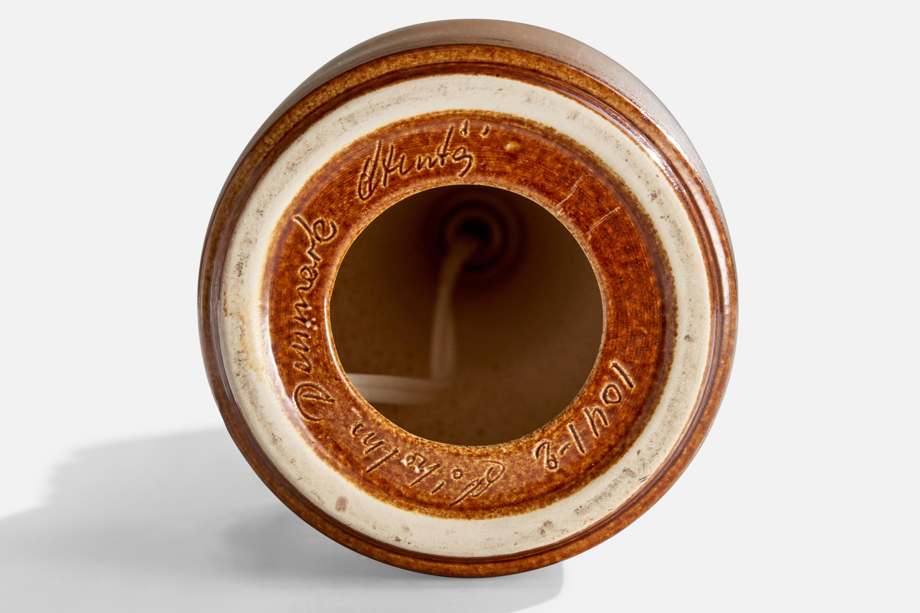 Søholm, Table Lamp, Stoneware, Denmark, 1960s For Sale 1