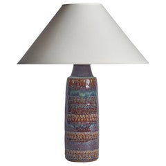 Søholm, Table Lamp, Stoneware, Denmark, 1960s