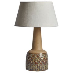 Søholm, lampe de table, grès, Danemark, années 1960