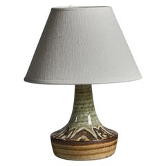 Søholm, lampe de table, grès, Danemark, années 1960
