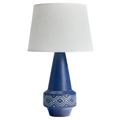 Søholm, Table Lamp, Stoneware, Denmark, 1960s