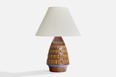 Søholm, Table Lamp, Stoneware, Denmark, c. 1960s