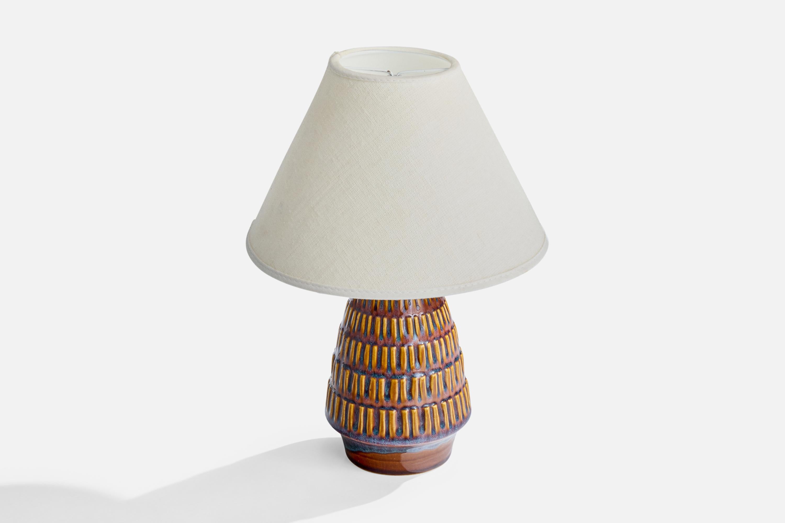 Mid-Century moderno Søholm, Lampada da tavolo, Gres, Danimarca, 1960 ca. in vendita