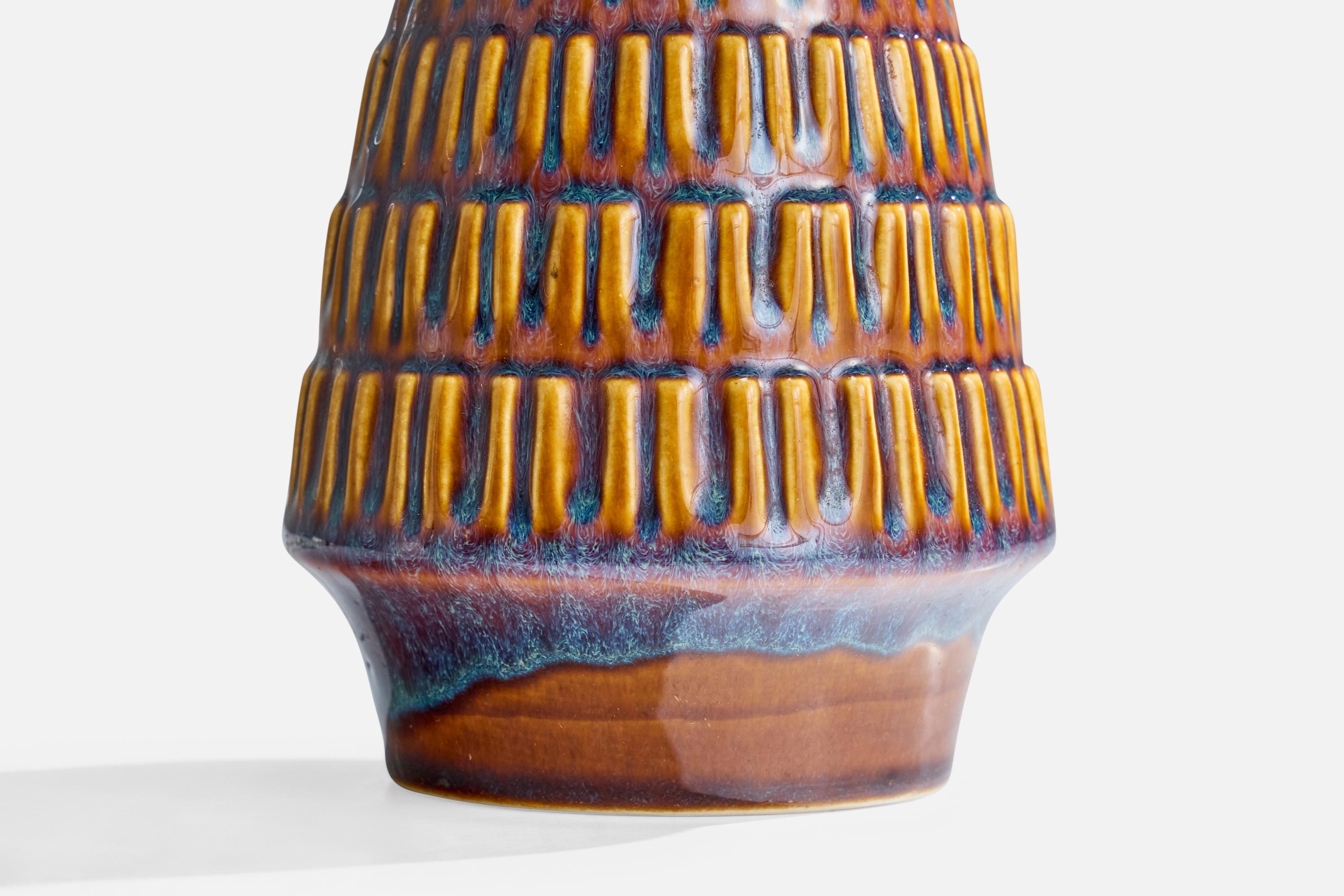 Metà XX secolo Søholm, Lampada da tavolo, Gres, Danimarca, 1960 ca. in vendita