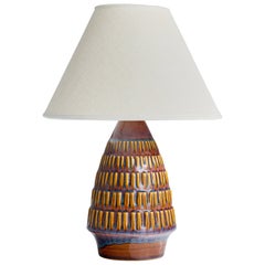 Søholm, Table Lamp, Stoneware, Denmark, c. 1960s