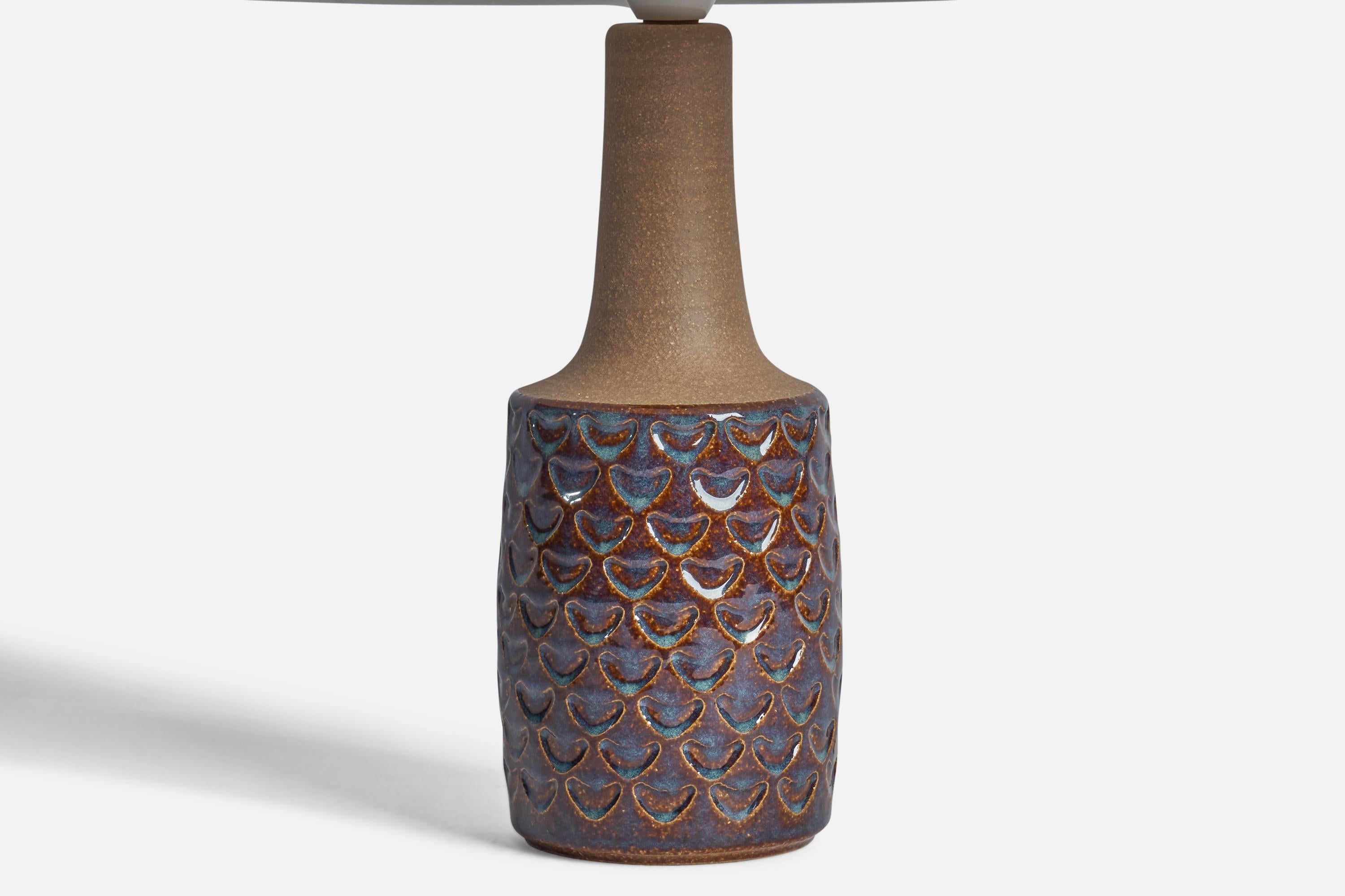 Swedish Søholm, Table Lamp, Stoneware, Sweden, 1960s For Sale