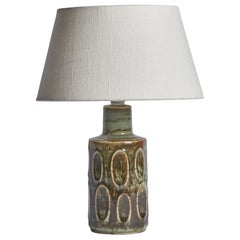 Søholm, Tischlampe, Steingut, Schweden, 1960er Jahre