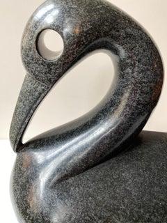 Shona Carved Marble Bird by Maikosi Kanyeredza