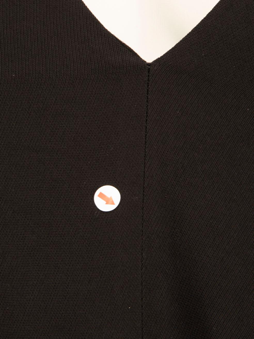 Shona Joy Mini robe noire à nouer sur le devant Taille M Bon état - En vente à London, GB