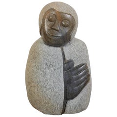 Shona Sculpture, "Caring Mother" by Netsai Mukomberanwa