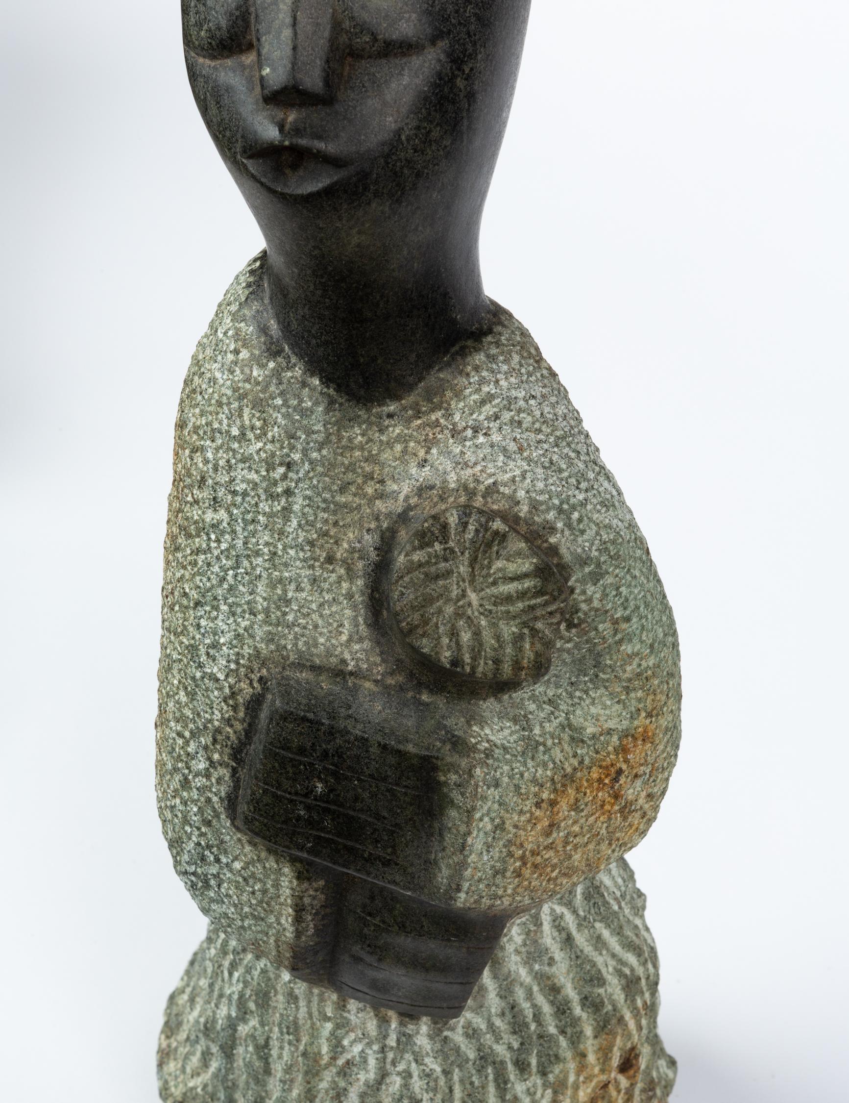 Shona Sculpture of Mother and Baby 1