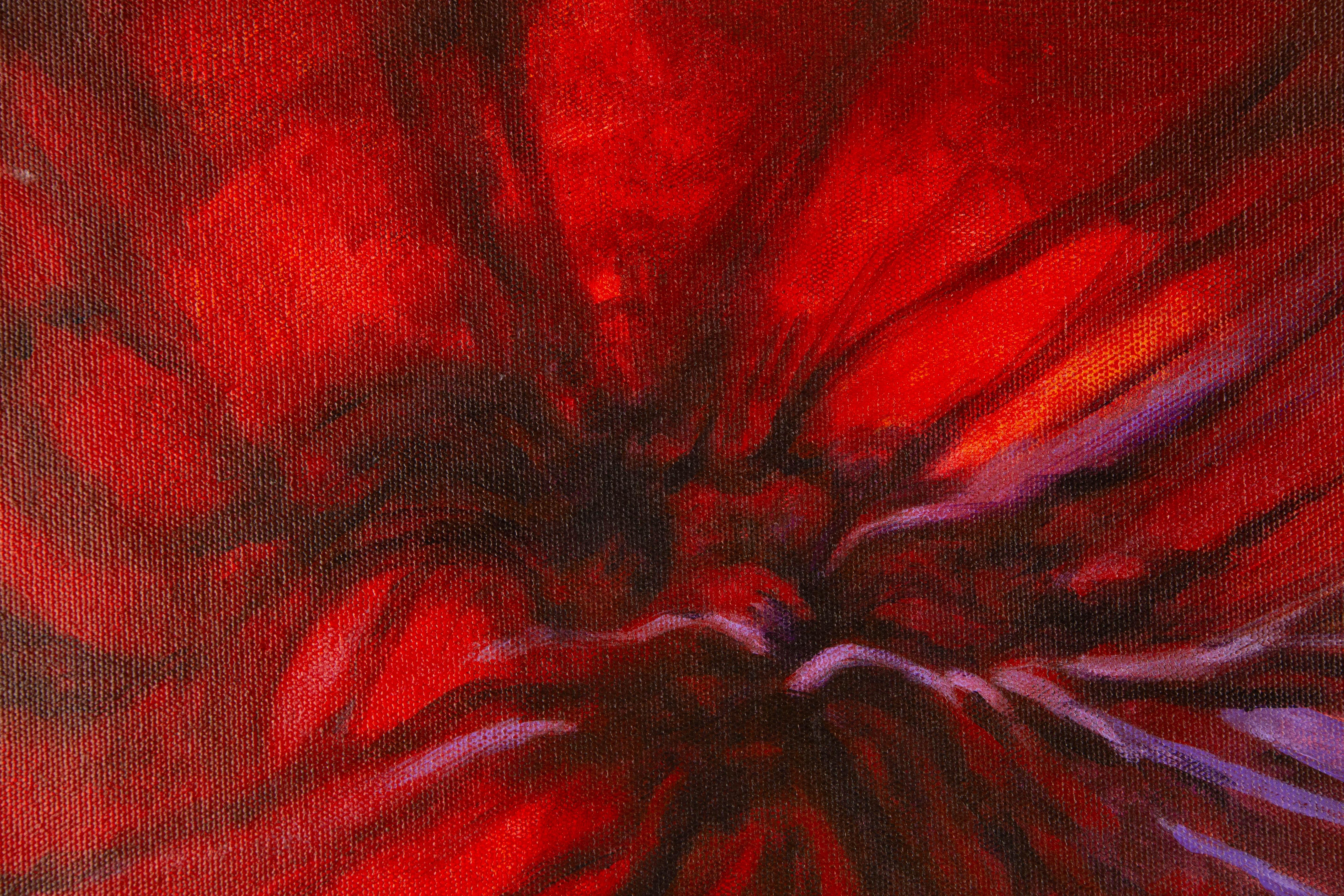 Shongzhuang Wu, peinture à l'huile originale abstraite « Image Series IV » - Painting de  Shongzhuang Wu