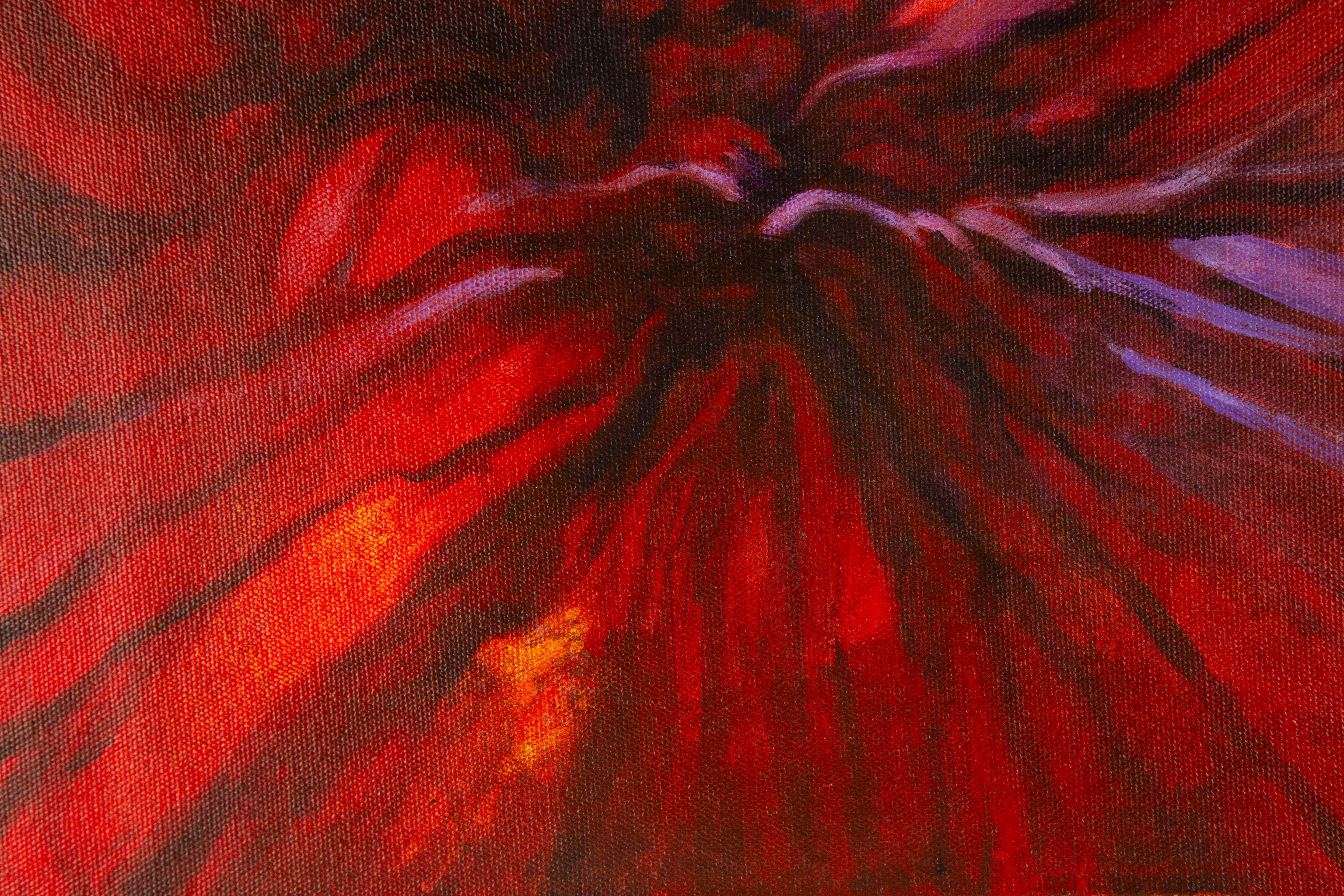 Shongzhuang Wu, peinture à l'huile originale abstraite « Image Series IV » - Expressionnisme abstrait Painting par  Shongzhuang Wu
