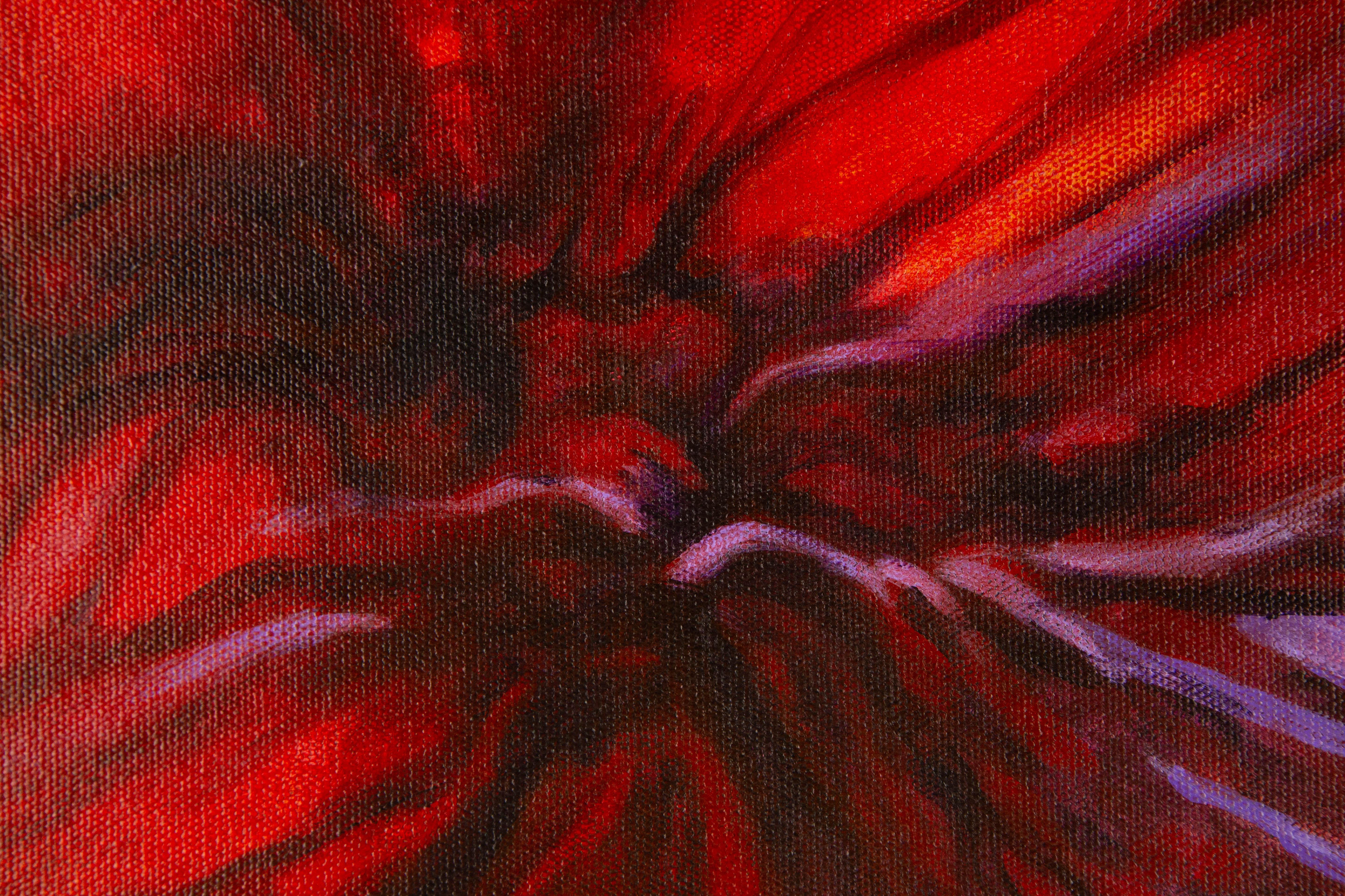 Shongzhuang Wu, peinture à l'huile originale abstraite « Image Series IV » en vente 1