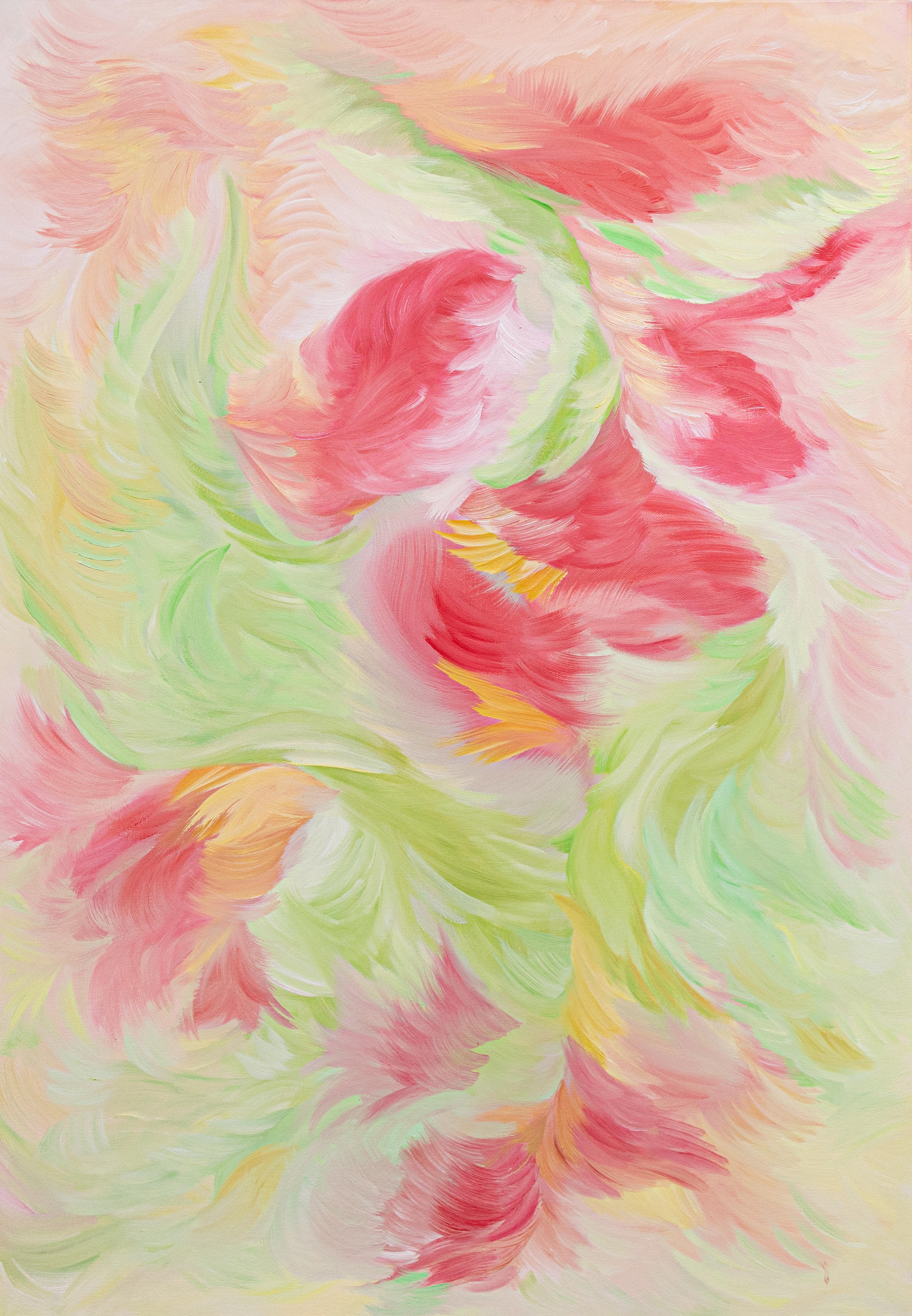In Water Already Counted (Rizq) - Painting, Oil on canvas
