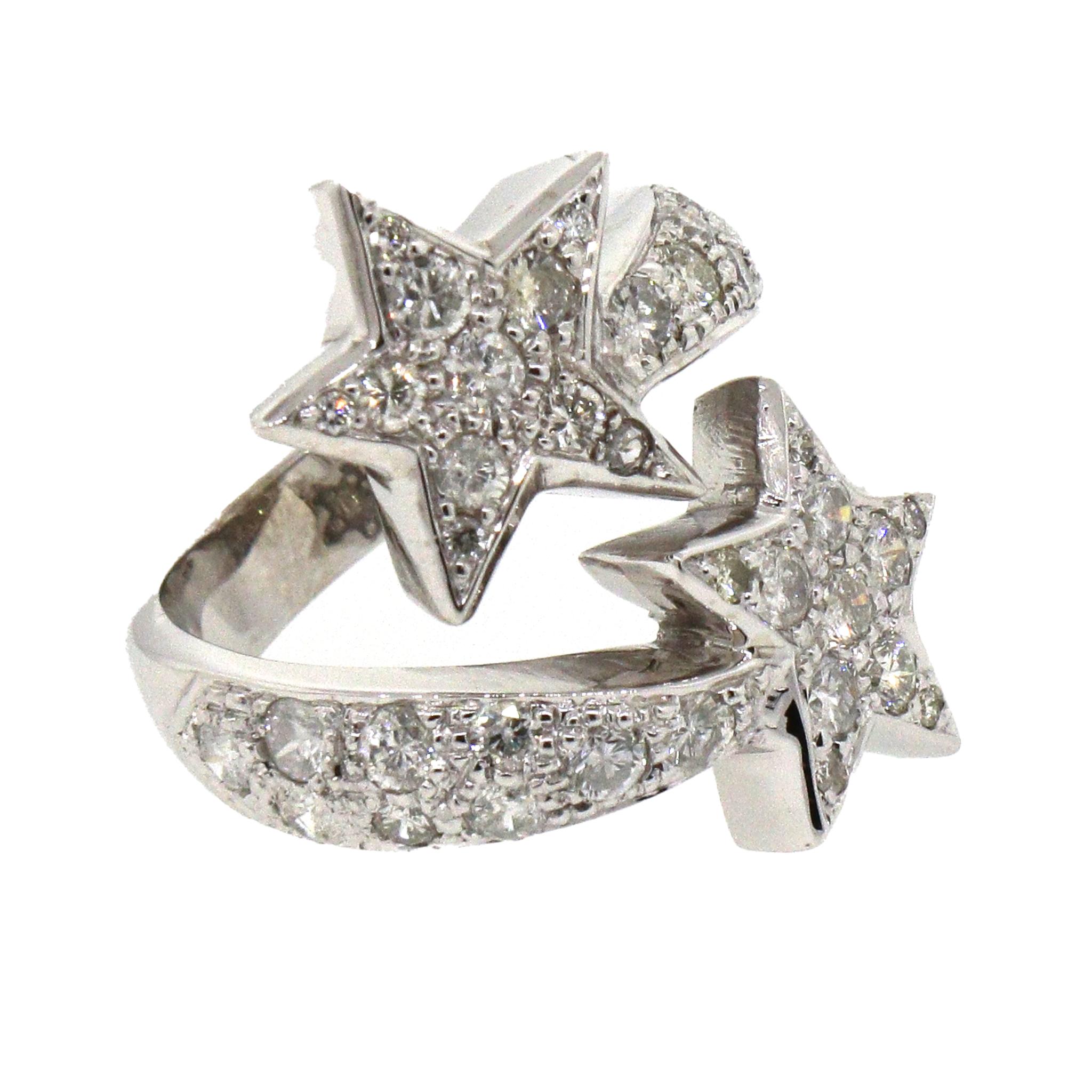 Women's Shooting Star Diamond Ring
