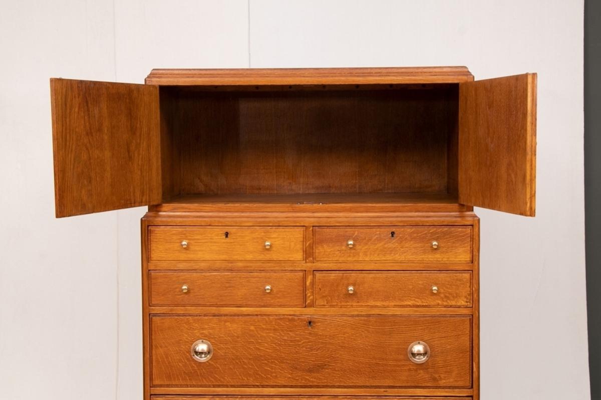 Shop Cabinet Oak, c.1900 In Good Condition For Sale In London, GB