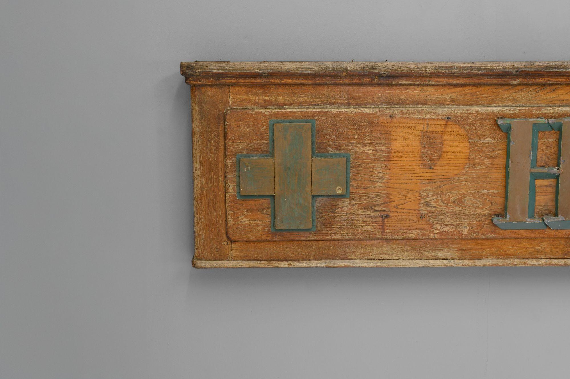 Shop Sign In Distressed Condition For Sale In London, England