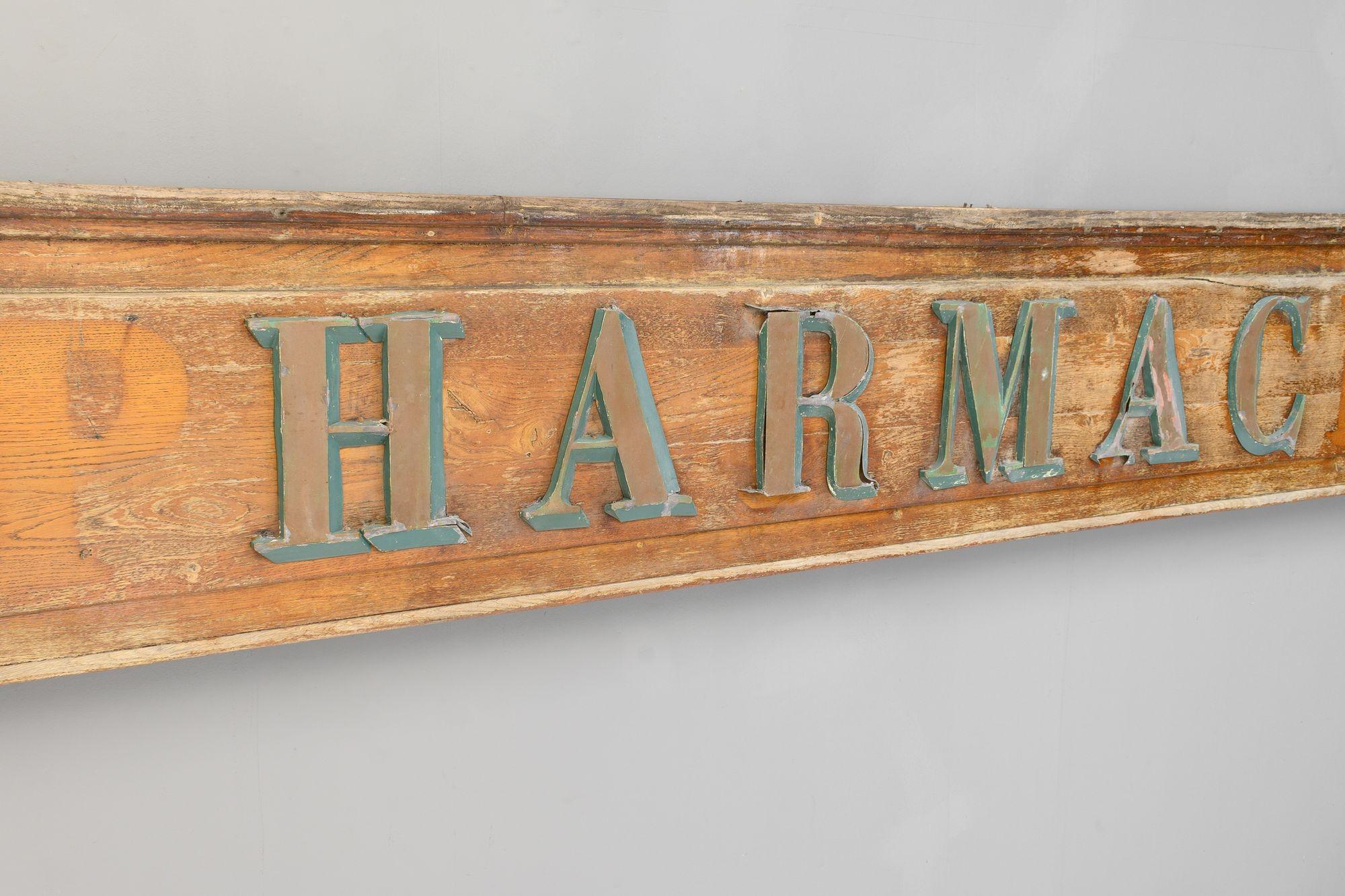Early 20th Century Shop Sign For Sale