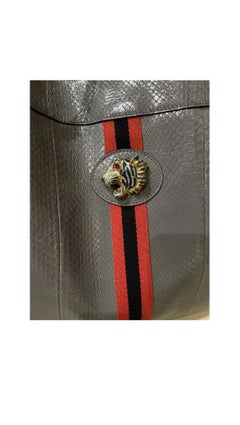 Shopper bag Gucci in python collection FW 2018