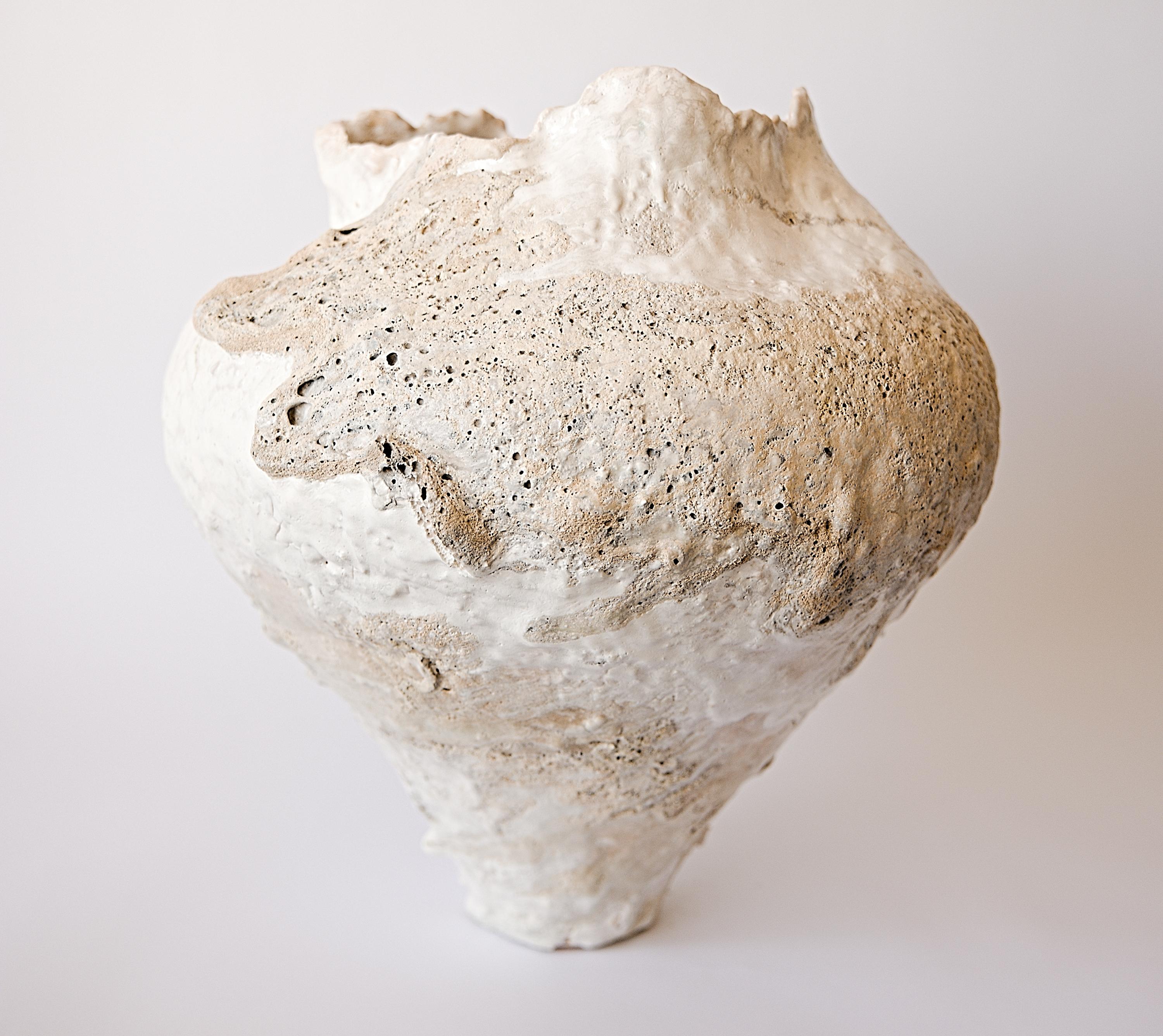 Shorebreak Series Free Form Hand Made Vase I In New Condition For Sale In Van Nuys, CA