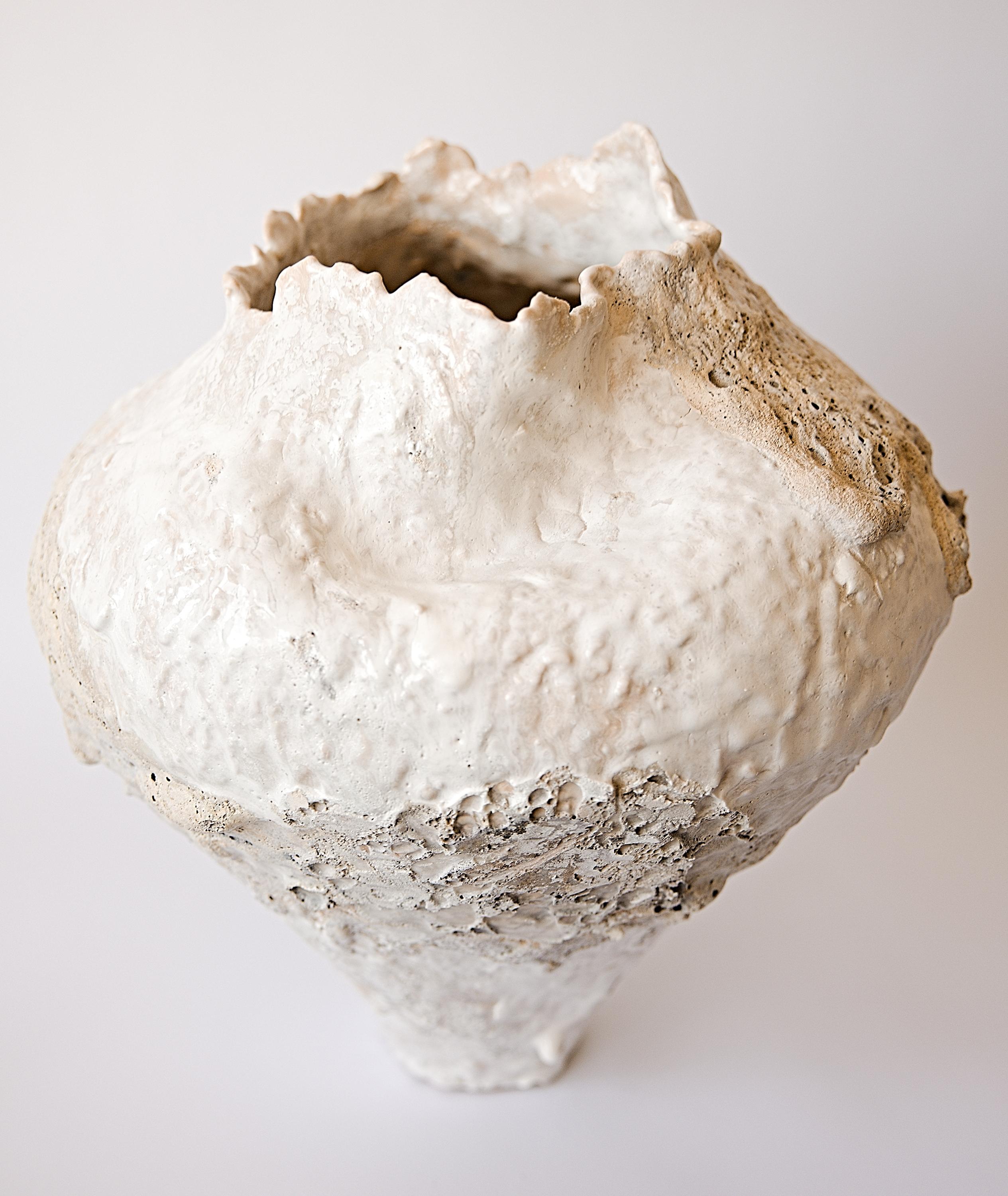 Shorebreak Series Free Form Hand Made Vase I For Sale 1